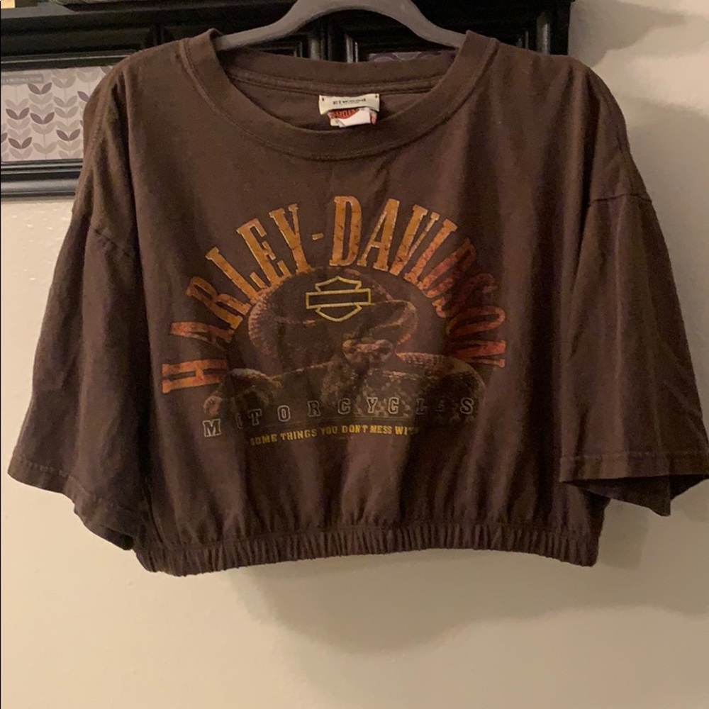 Harley Davison Crop Top